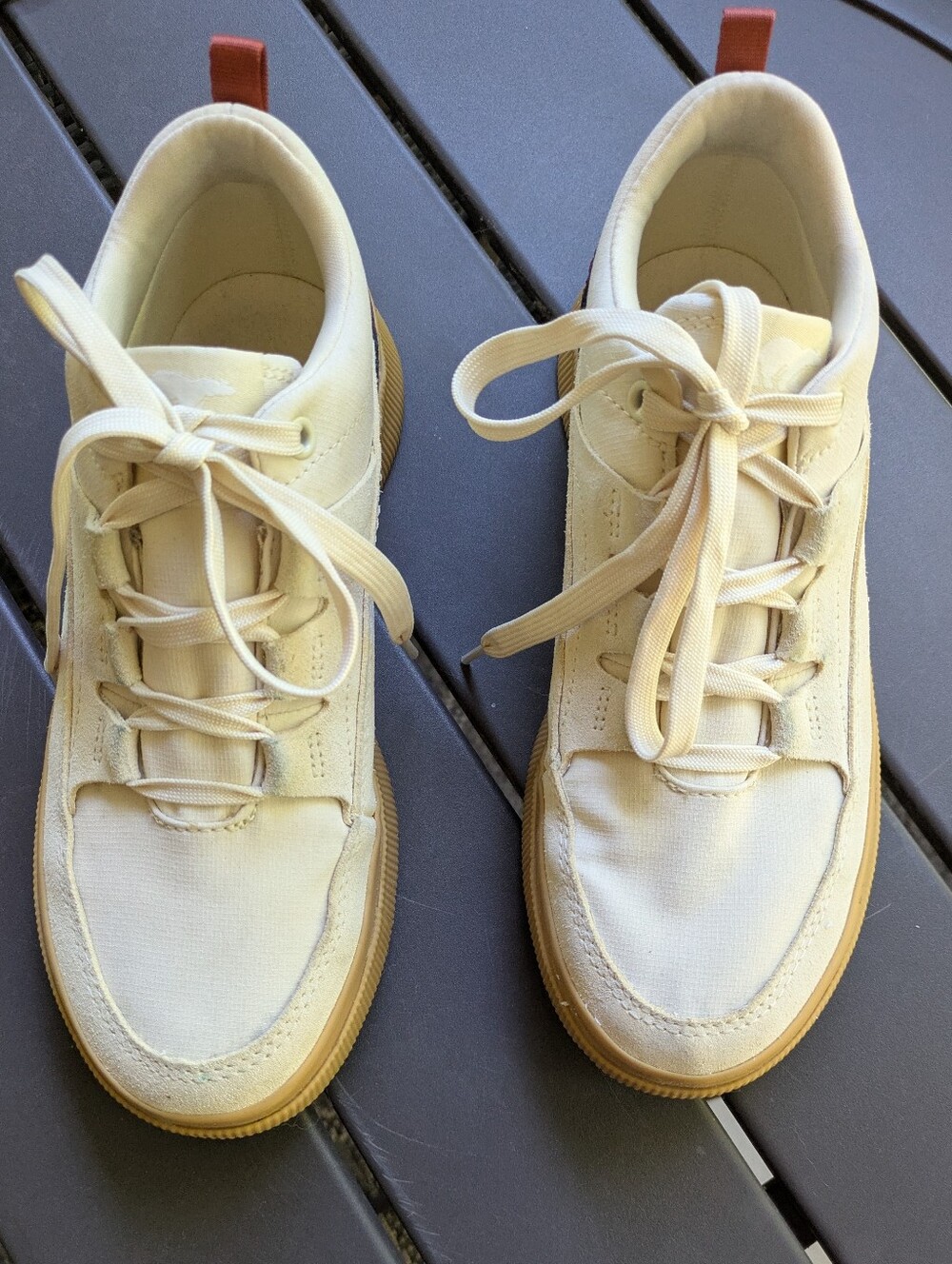 SOREL Women's Cream & Rust Red Platform Sneaker - Picture 2 of 10